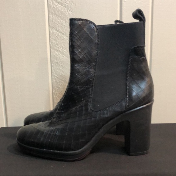 Pons Quintana Black Ankle Bootie Boots - Picture 2 of 16